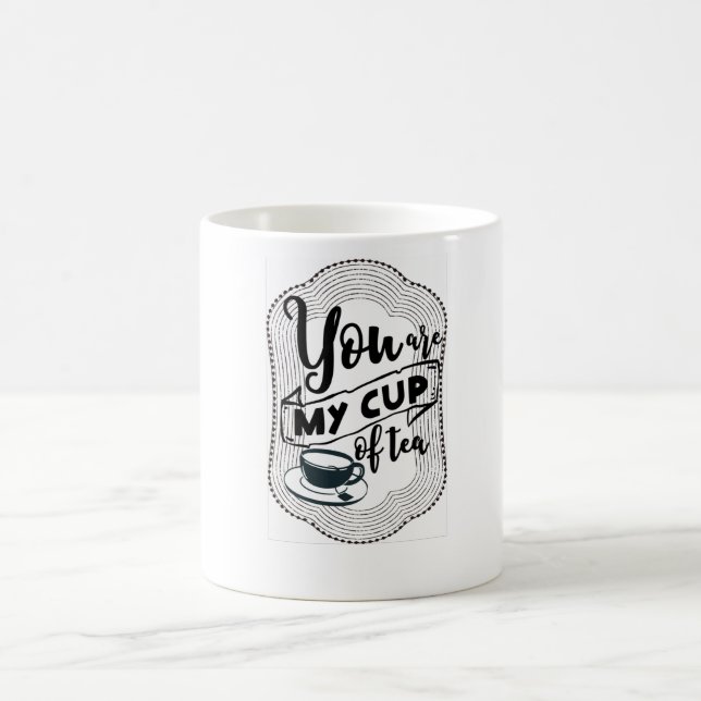 Du bist meine Tasse Tee. Geschenk für Teefreunde. (Mittel)