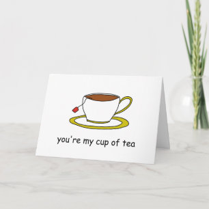 Du bist meine Tasse Tee Karte
