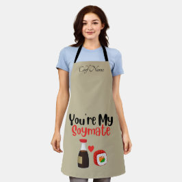 Du bist My Soymate, Soy Schürze