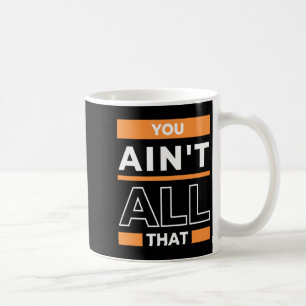 Du bist nicht all dieser Sport-Basketball-Müll qua Kaffeetasse