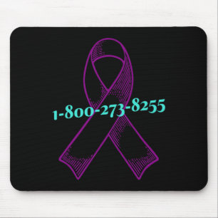 Du bist nicht allein mousepad