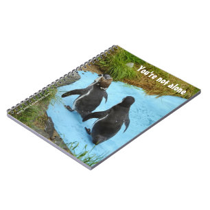 Du bist nicht allein Notebook Notizblock