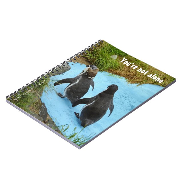 Du bist nicht allein Notebook Notizblock (Linke Seite)