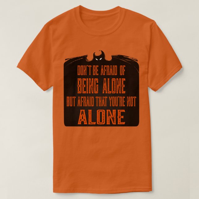 Du bist nicht allein T-Shirt (Design vorne)