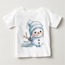 Du bist niedlich baby t-shirt