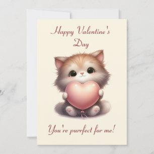 Du bist perfekt für mich! Valentinsgrußkarte Einladung