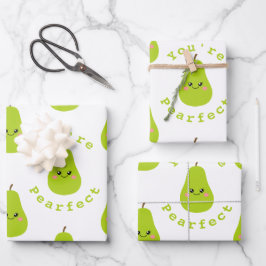 Du bist perfekt geschenkpapier set