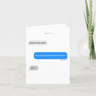 Du bist perfekt | Valentine's Day | Romantik Einladung