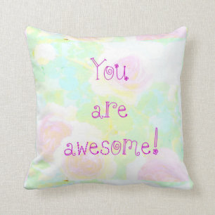 Du bist Phantastisch! Benutzerdefiniertes Throw-Ko Kissen