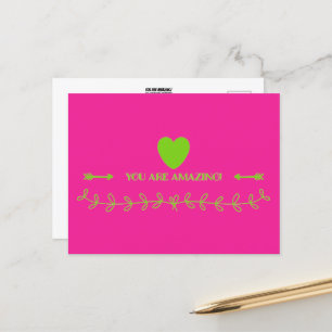 Du bist Phantastisch! Postkarte