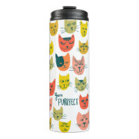 Du bist Purfect! Farbige Niedliche Katzen