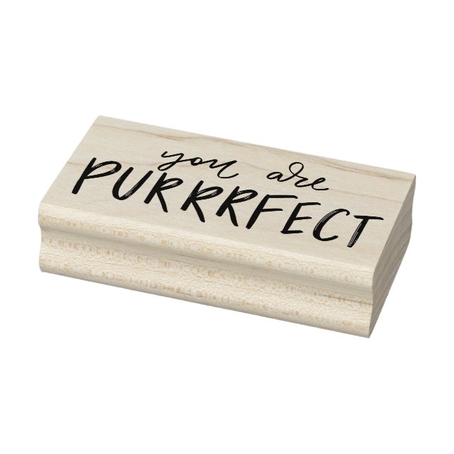 Du bist purfect gummistempel (Stempel)