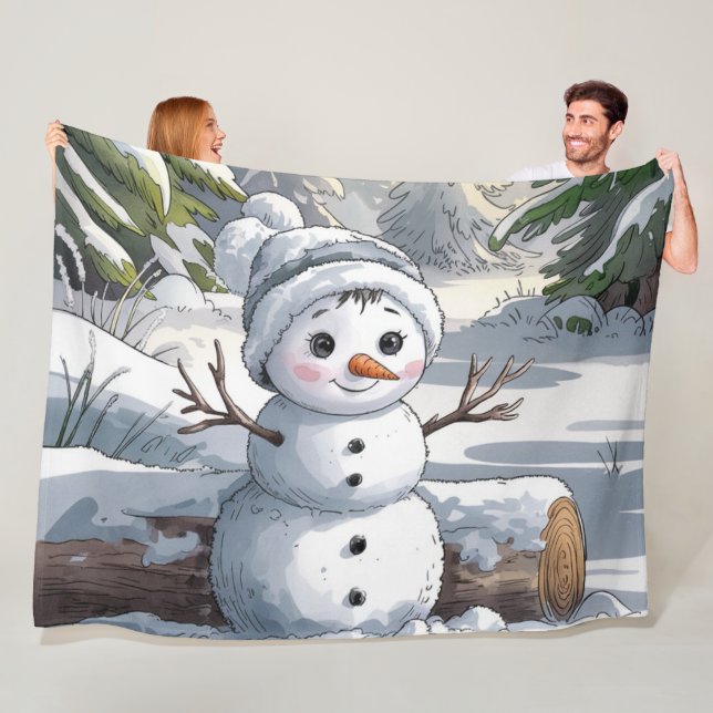 Du bist schneeniedlich fleecedecke (Beispiel)