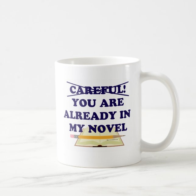 Du bist schon in meinem Roman! Kaffeetasse (Rechts)