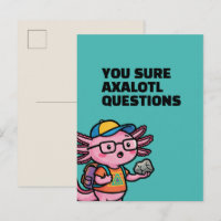 Du bist sicher Axolotl Fragen Cute Sarkastischer M