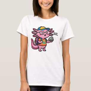 Du bist sicher Axolotl Fragen Cute Sarkastischer M T-Shirt