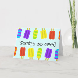 Du bist so Coole Karte