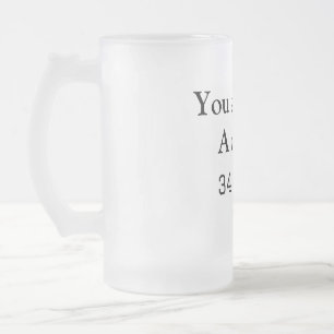 Du bist so ein Freund des Valentinsports. Mattglas Bierglas