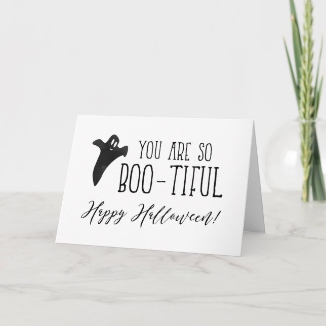 Du bist so ein wunderschönes Halloween Karte (Vorderseite)