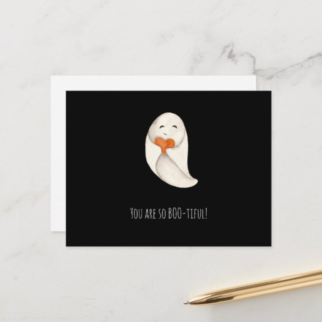 Du bist so eine schöne Funny Valentine Day Card Postkarte (Vorderseite/Rückseite Beispiel)