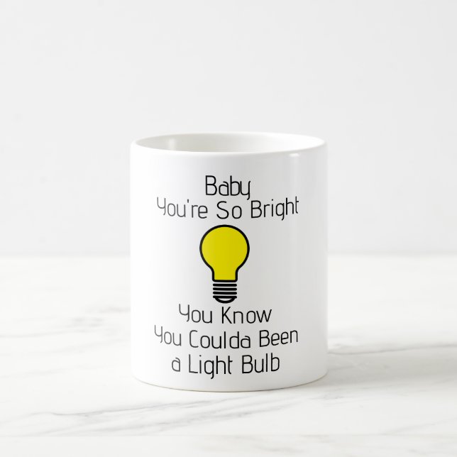 Du bist so hell Coffee-Mug Kaffeetasse (Mittel)