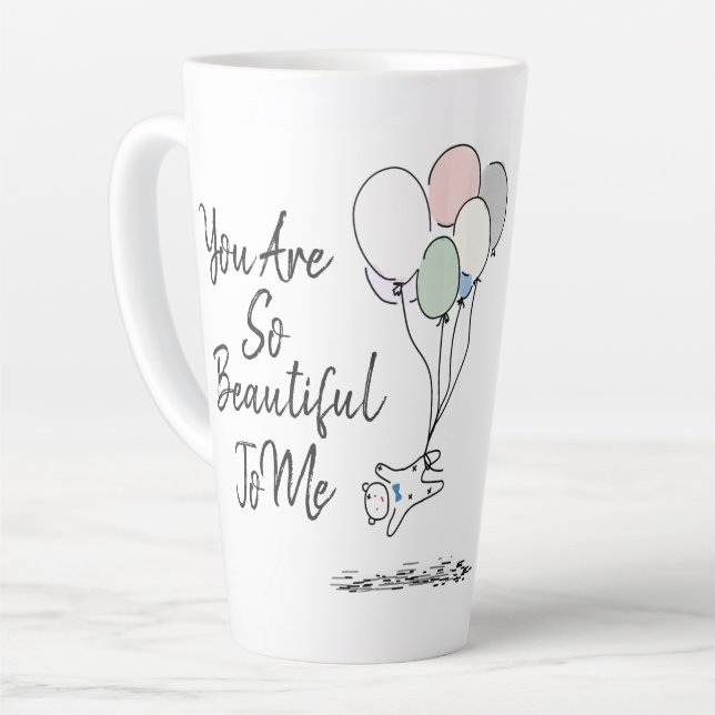 Du bist so schön für mich milchtasse (Linke Ecke)