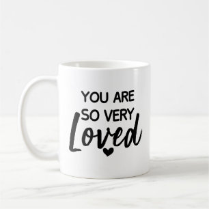Du bist so sehr geliebt kaffeetasse