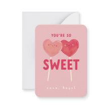 Du bist so süße Kinder Klasse Valentine