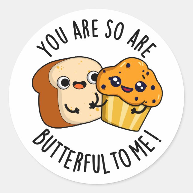 Du bist so überheblich zu mir lustige Essenspuppe Runder Aufkleber (Vorderseite)