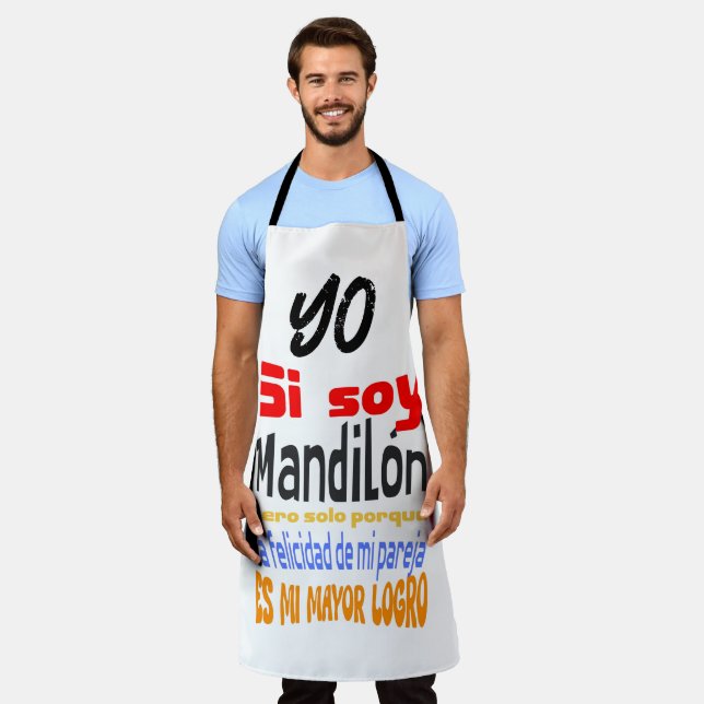 Du bist soy mandilon Zitat Schürze (Getragen)