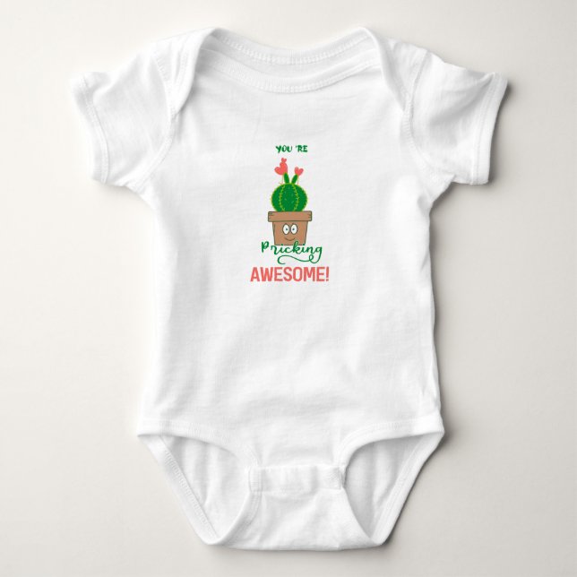 Du bist stachelnd großartig baby strampler (Vorderseite)
