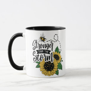 Du bist stärker als dieser Sturm. Ein köstlicher K Tasse