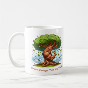 Du bist stärker als du denkst, dass Tasse Cups