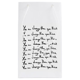 Du bist STÄRKER, als du denkst! Kleine Geschenktüte