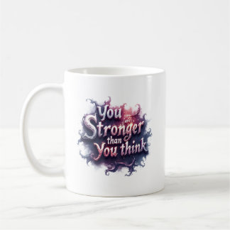 Du bist stärker als du denkst Motivations-Tasse | Kaffeetasse