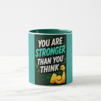 Du bist stärker als du denkst tasse