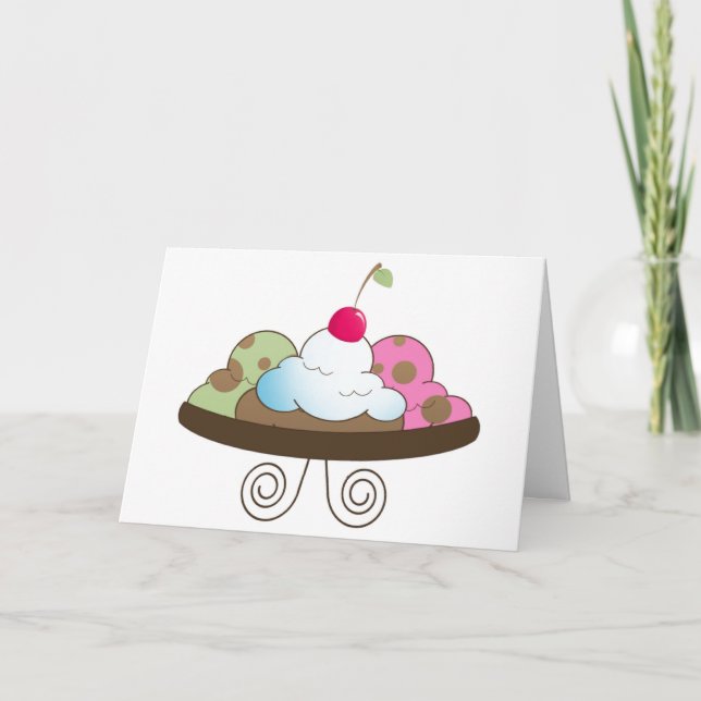 Du bist süß dankeskarte (Vorderseite)