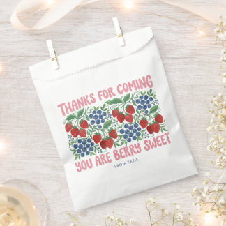 Du bist süße Berry-Babyshower-Geschenktüten | Berr Geschenktütchen