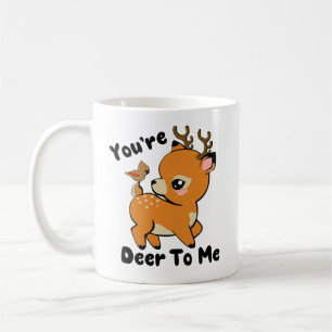 Du bist Tasse für mich - Weibliche Hirsche