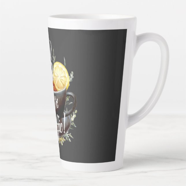 Du bist Tea-riffic! Funny Tea Lover Graphic Milchtasse (Rechts)