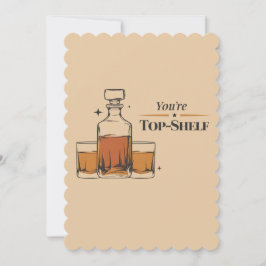 Du bist Top Shelf Funny Old Mohioned Vater Geburts Einladung