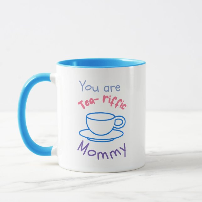 Du bist tränenreiche Mutter. Tasse (Links)