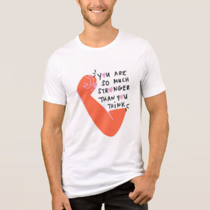 Du bist viel stärker als du denkst – Empowerin Tri-Blend Shirt