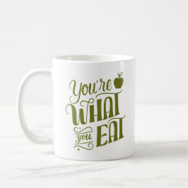 DU BIST, WAS DU ESSST KAFFEETASSE