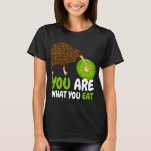 Du bist, was du isst, ich Kiwi Bird Fruchtornithol T-Shirt