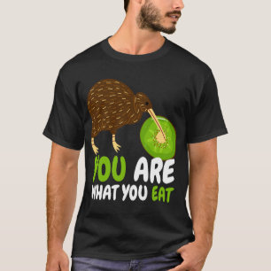 Du bist, was du isst, ich Kiwi Bird Fruchtornithol T-Shirt