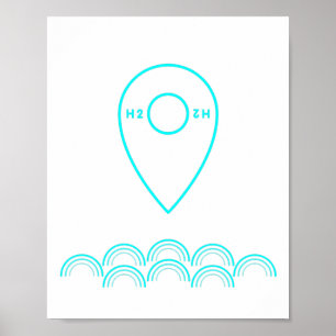 Du bist Wasser Poster