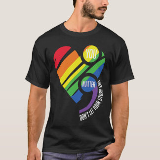 Du bist wichtig Semicolon Lasse nicht deinen Story T-Shirt