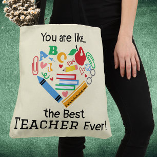 Du bist wie...der beste Lehrer überhaupt Anpassbar Tasche