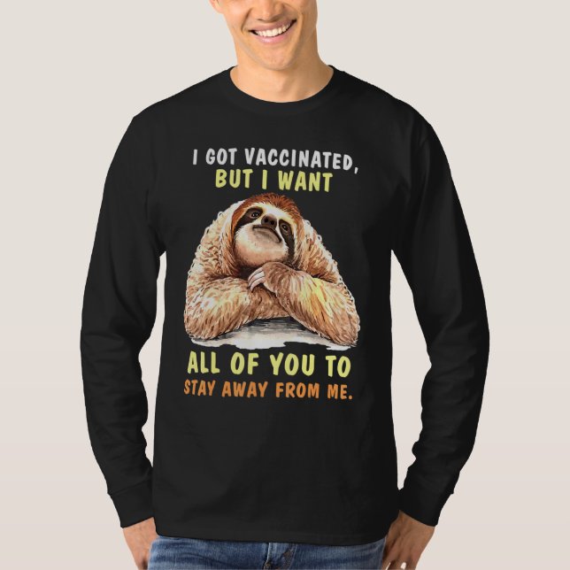 Du Bleibe alle weg von mir. T-Shirt (Vorderseite)